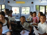 What's not to love about hanging out with your buddies and some books in the Bibliobus?